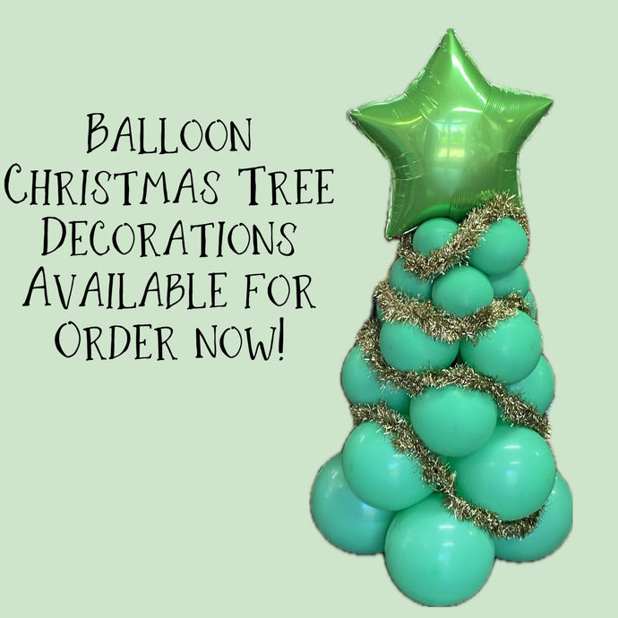 Balloon Christmas Trees