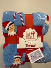 Elf on the shelf throw