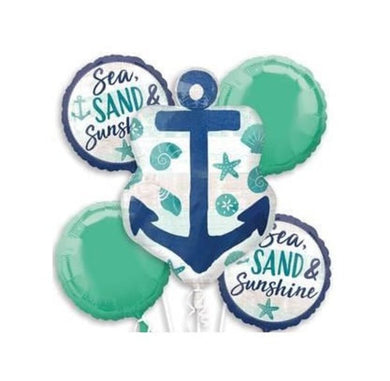 Anchor Sea Sand and Sunshine Bouquet of Balloons