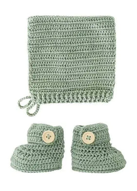 O.B Designs - Bonnet and Booties