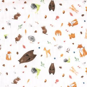 Muslin Baby Blanket - Forest - All4Ella