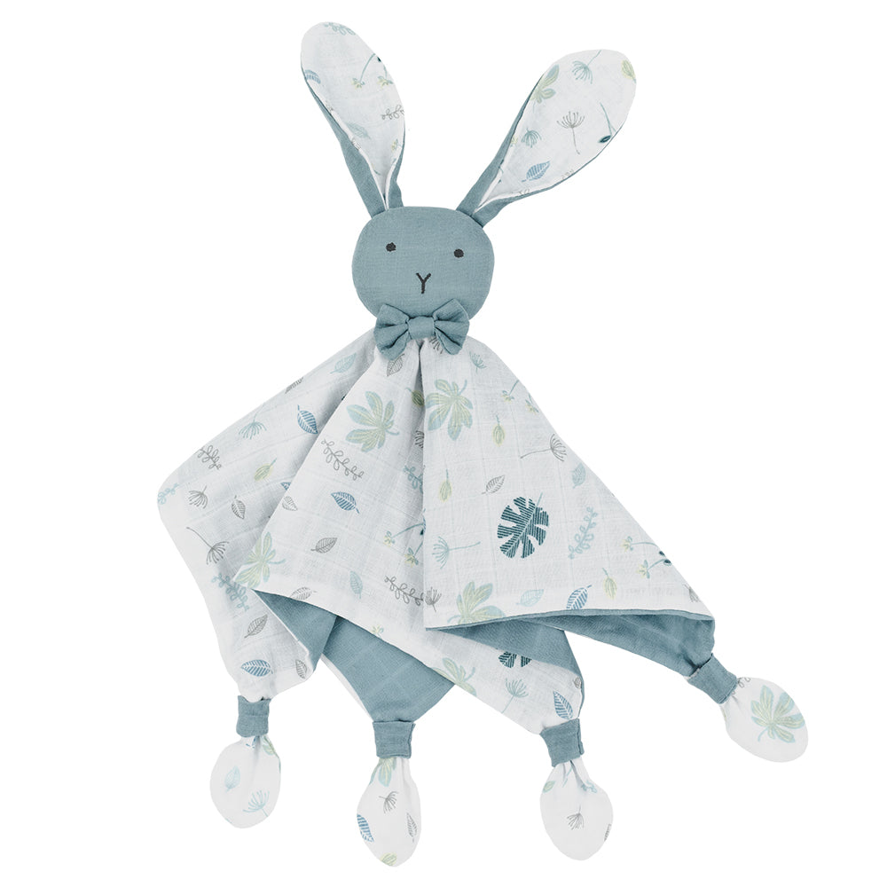 Organic Muslin Security Blanket - Banana Leaf