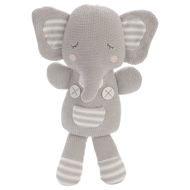 Knitted Toys - Eli the Elephant - Living Textiles