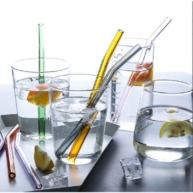 Glass Straw Set