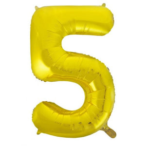 Number Foil Balloons 86cm with weight