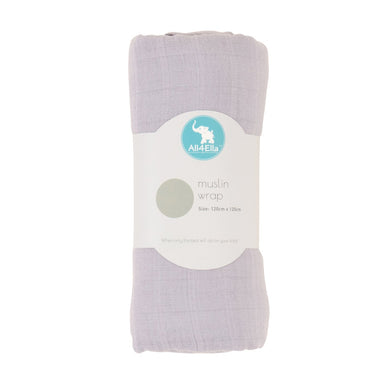 Grey Muslin Wrap - All4ella