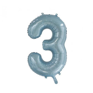 Number Foil Balloons 86cm with weight