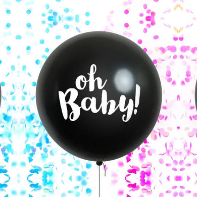 Gender Reveal Balloon Including Weight