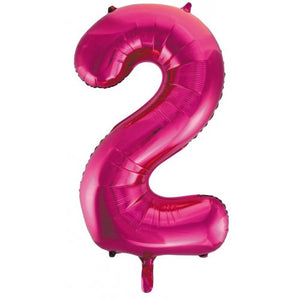 Number Foil Balloons 86cm with weight