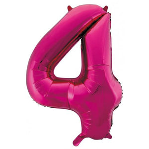 Number Foil Balloons 86cm with weight