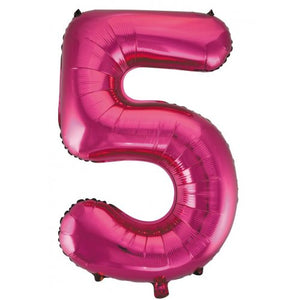 Number Foil Balloons 86cm with weight