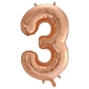 Number Foil Balloons 86cm with weight