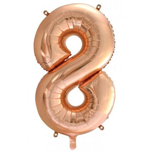 Number Foil Balloons 86cm with weight