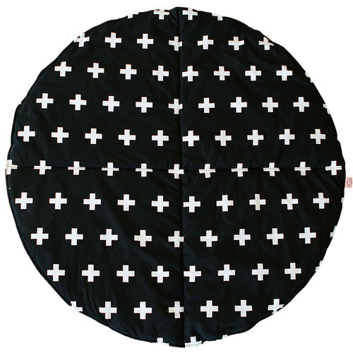 Play Mat Cross black- Bambella