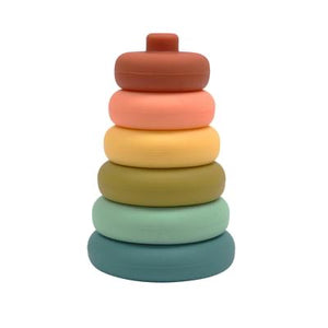 Silicone Stacker Tower - Cherry - OB Designs