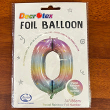 Number Foil Balloons 86cm with weight