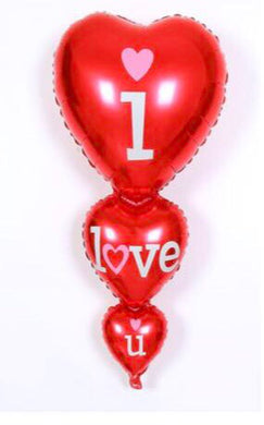 3 tier I love you Balloon