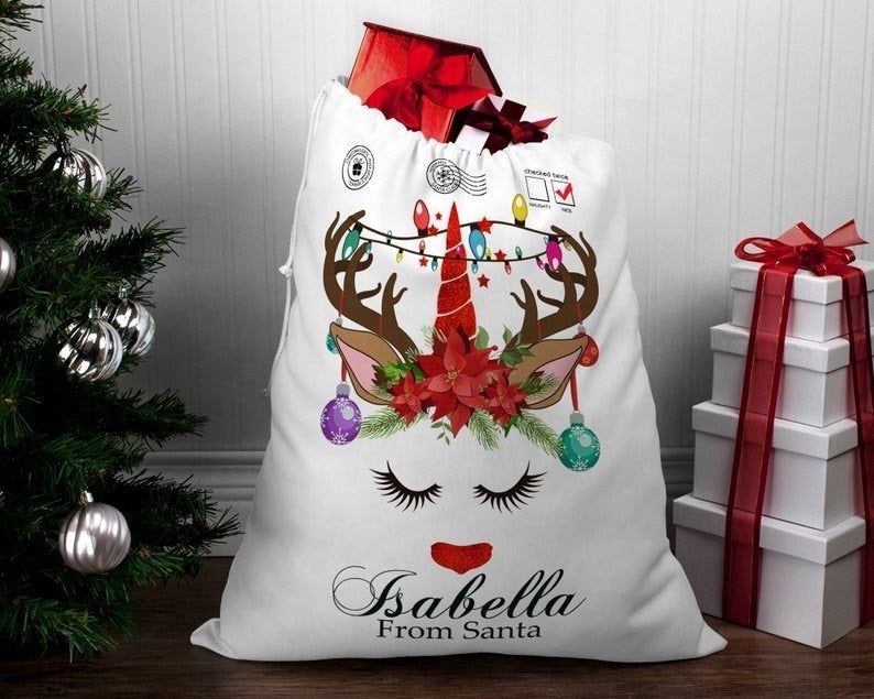 Personalisation Santa Sacks