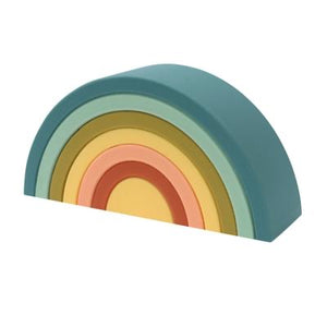 Silicone Rainbow Stacker - Blueberry - OB Designs
