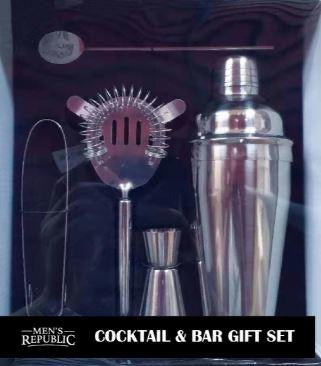 Men's Republic 5pc Cocktail and Bar Gift Set