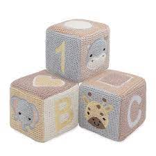 Living Textiles - Soft Stacking Cubes