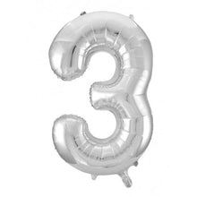 Number Foil Balloons 86cm with weight