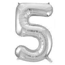 Number Foil Balloons 86cm with weight